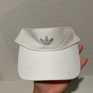 White Adidas Visor